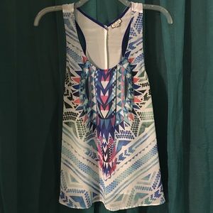 Eyeshadow tank top